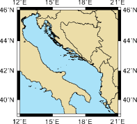 Bild der Adria (Quelle: NASA - http://visibleearth.nasa.gov/)