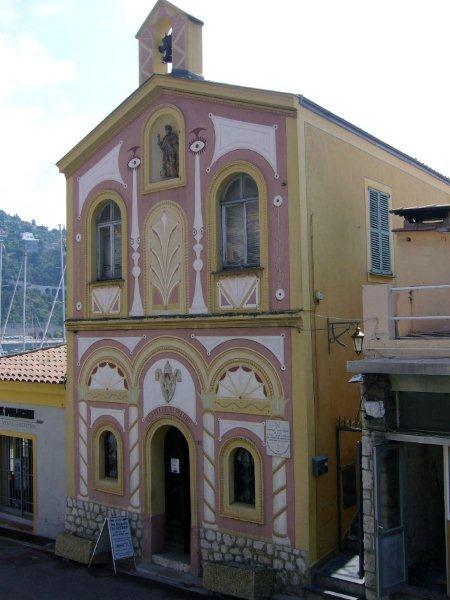Von Jean Cocteau innen bemalte Kapelle von Villefranche