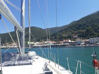 Hafen Sami Blick auf die Außenmole