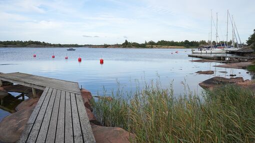 Bucht vom ÅSS Steg aus aufgenommen