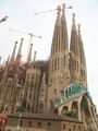 Sagrada Famila - die unvollendete Kathedrale des katalanischen Architekten Antonio Gaudi