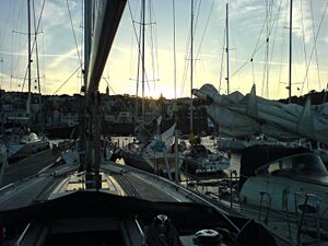 Guernsey abendstimmung am ponton.jpg