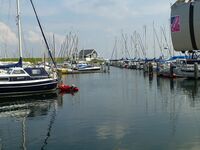 Blick auf Passantensteeg 2 und ganz im Hintergrund Steeg 3