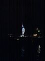 Spinnaker Tower bei Nacht