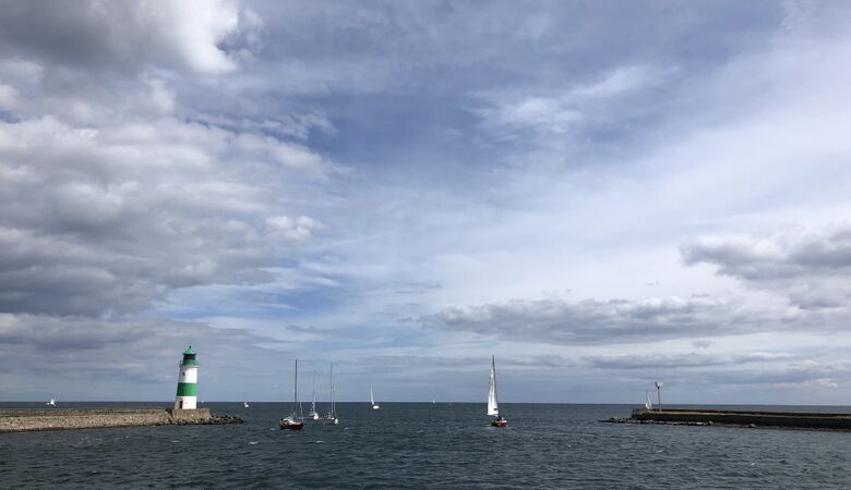 Schleimünde mit Leuchtturm