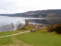 Urquart Castle am Loch Ness, Caledonian Canal